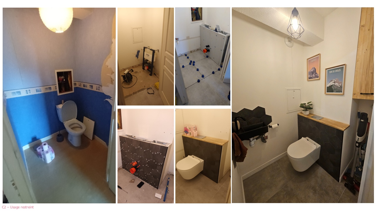 Pose WC Suspendu Grohe Rapid SL et lave main Swiss Aqua - 3